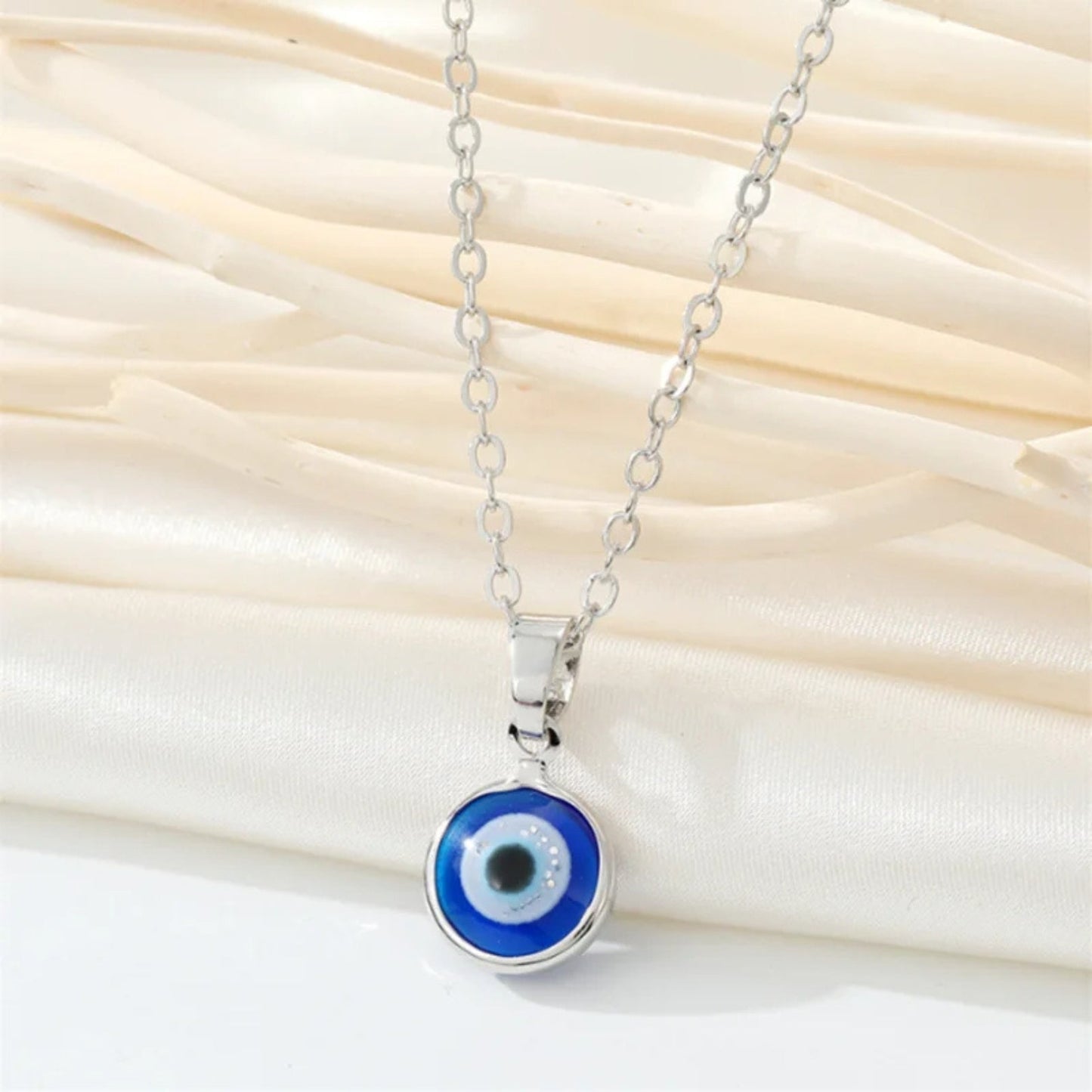 Charmed Gaze Evil Eye Pendant Necklace