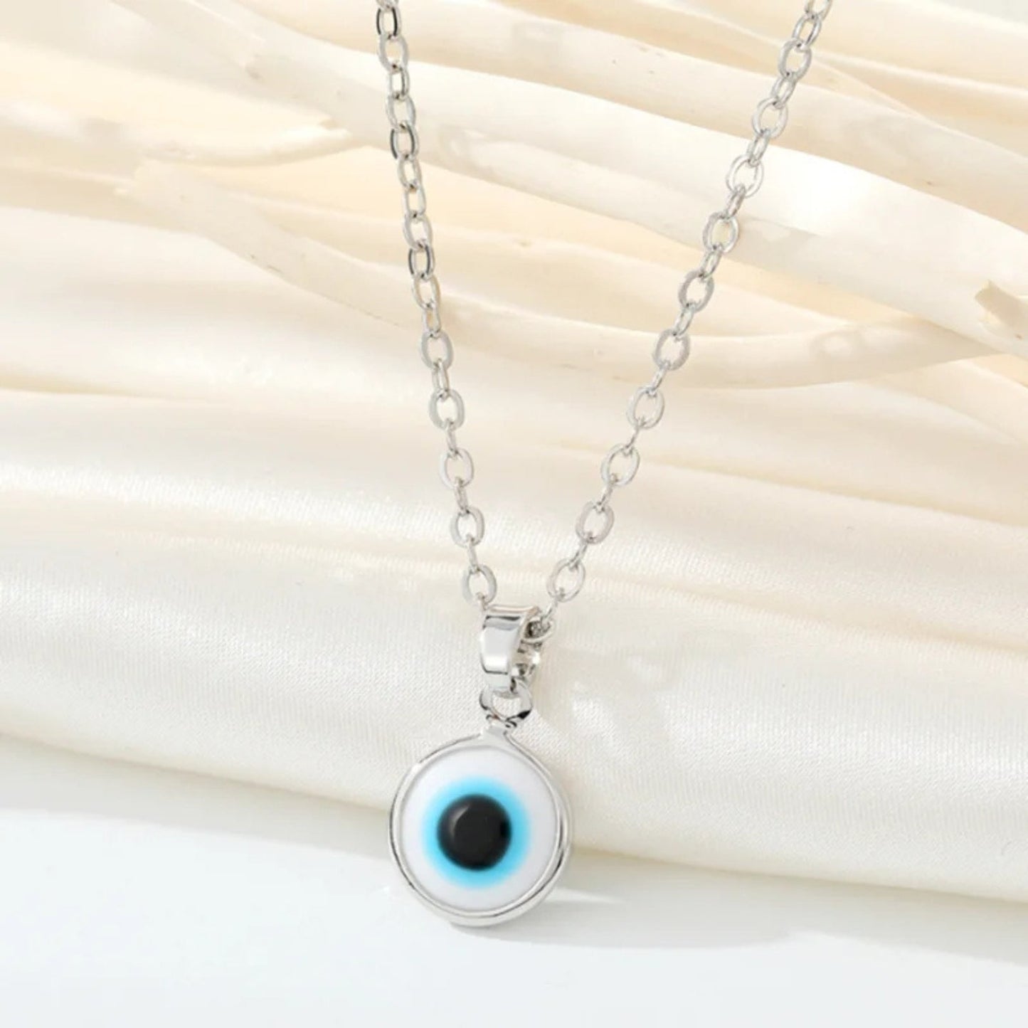 Charmed Gaze Evil Eye Pendant Necklace