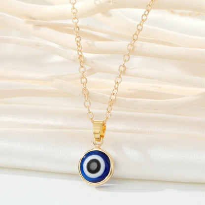 Charmed Gaze Evil Eye Pendant Necklace