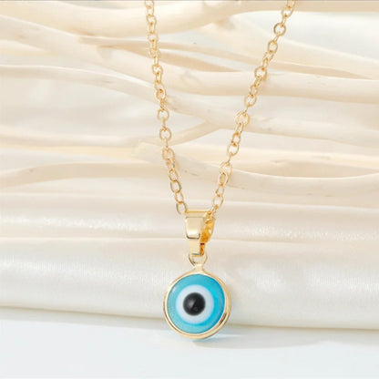Charmed Gaze Evil Eye Pendant Necklace