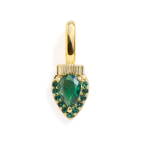 Charm de luz navideña con pavé