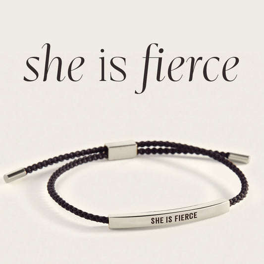 She Is Fierce Inspire Bracelet
