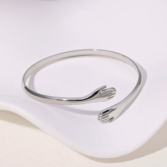 Couple's Long Distance Hug Bracelet