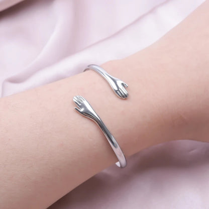 Couple's Long Distance Hug Bracelet