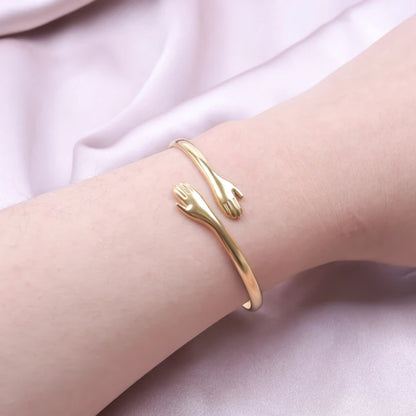 Couple's Long Distance Hug Bracelet