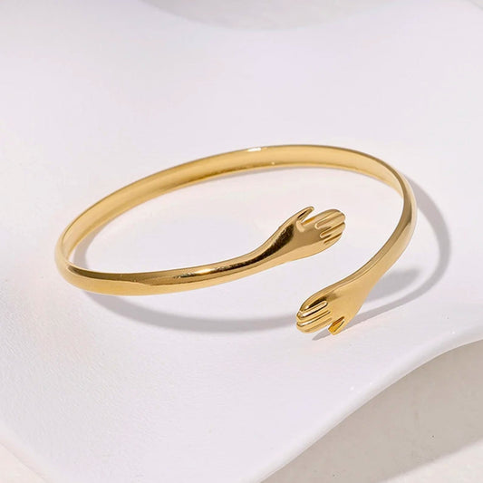 Couple's Long Distance Hug Bracelet