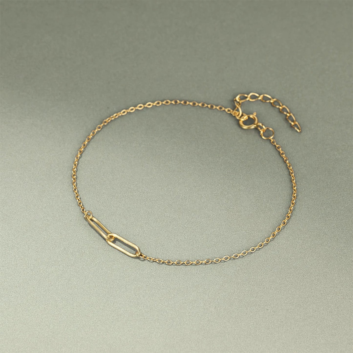 Couple's Long Distance Link Bracelet