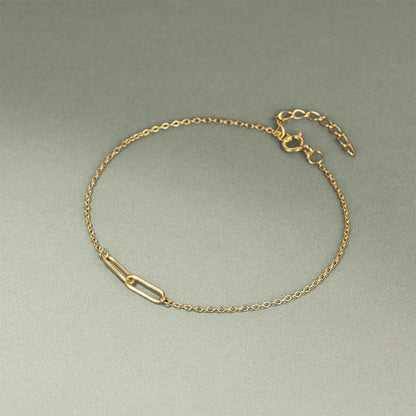 Couple's Long Distance Link Bracelet