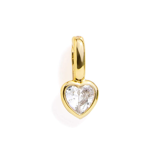 Crystal Heart Charm