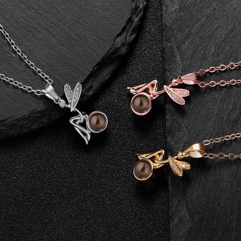 Custom Enchanted Fairy Hidden Photo Necklace
