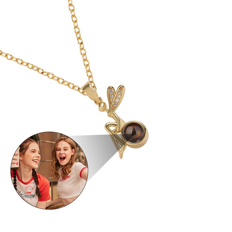 Custom Enchanted Fairy Hidden Photo Necklace