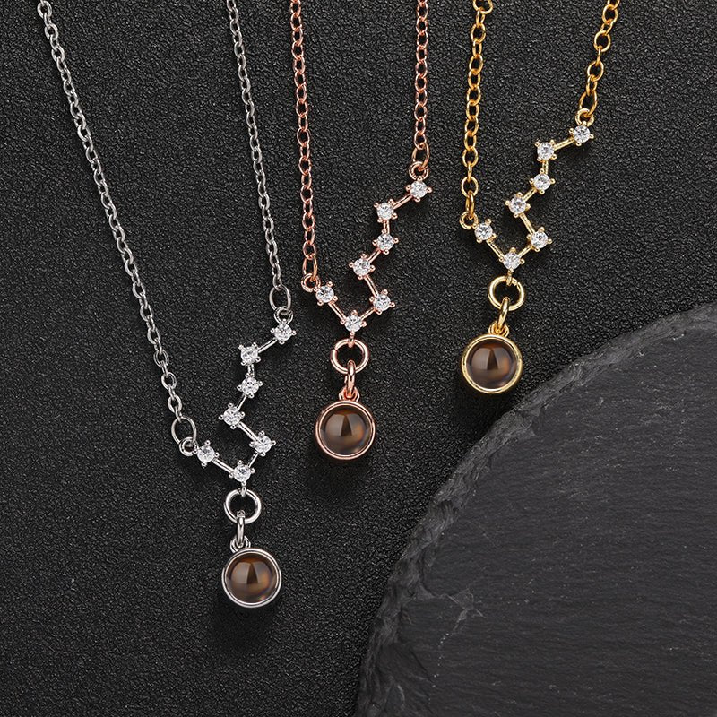 Custom Eternal Elegance Hidden Photo Necklace