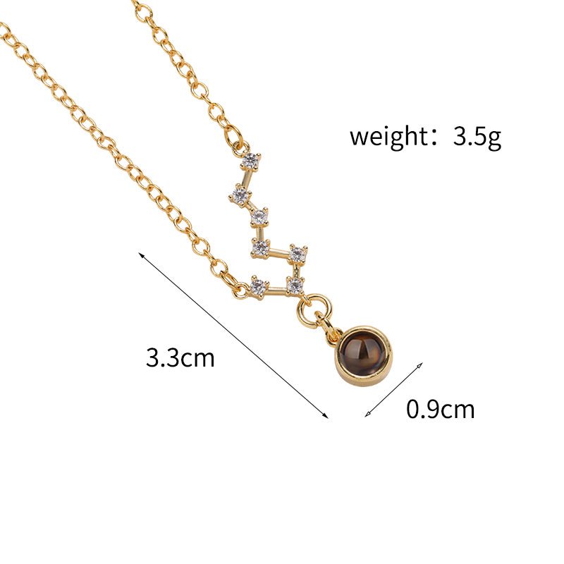 Custom Eternal Elegance Hidden Photo Necklace