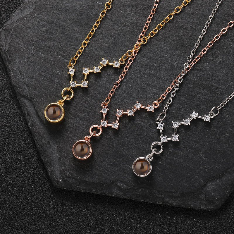Custom Eternal Elegance Hidden Photo Necklace
