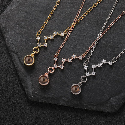 Custom Eternal Elegance Hidden Photo Necklace