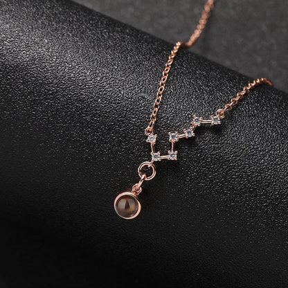 Custom Eternal Elegance Hidden Photo Necklace