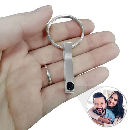 Llavero con barra de proyección de fotos personalizada 