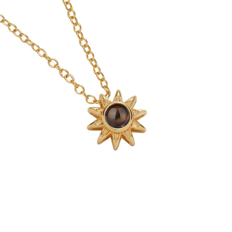Custom Radiant Memories Hidden Photo Necklace