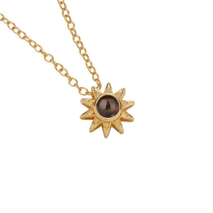Custom Radiant Memories Hidden Photo Necklace
