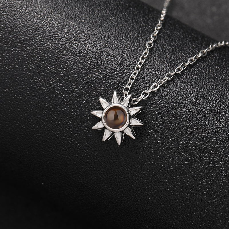 Custom Radiant Memories Hidden Photo Necklace