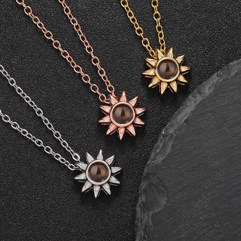 Custom Radiant Memories Hidden Photo Necklace