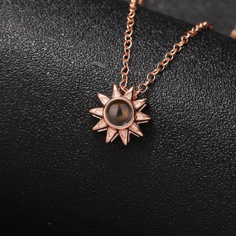 Custom Radiant Memories Hidden Photo Necklace