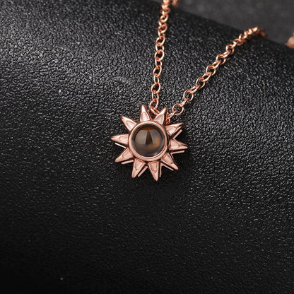 Custom Radiant Memories Hidden Photo Necklace