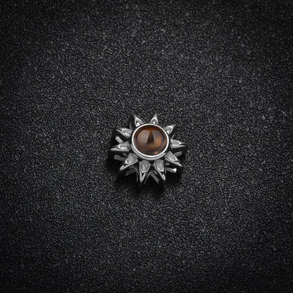 Custom Radiant Memories Hidden Photo Necklace