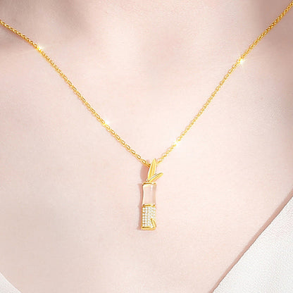 Collar con colgante de la felicidad de bambú y jade blanco hetiano de plata de ley 925 con piedras de Buda