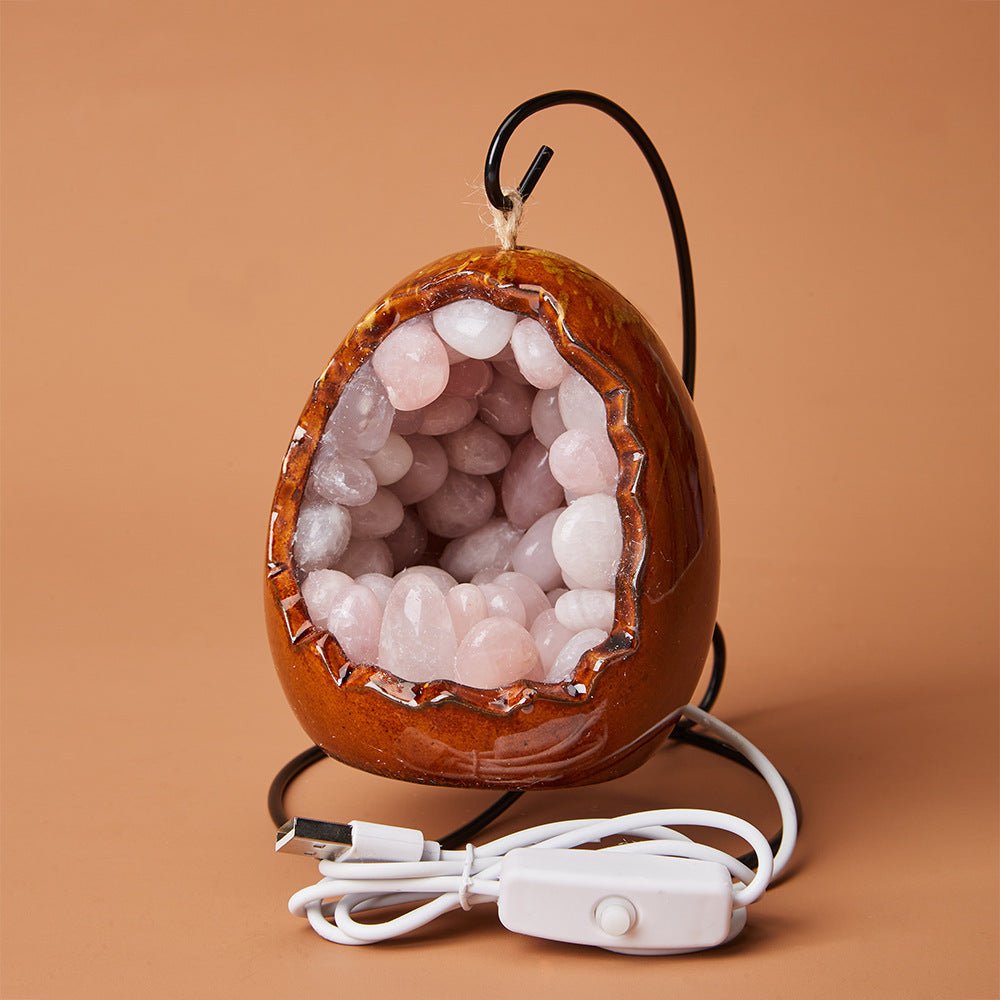 Dinosaur Egg Crystal Ornament