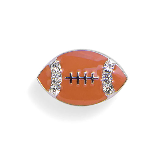 Pavé Football Charm
