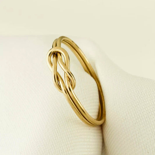 Double Love Knot Ring