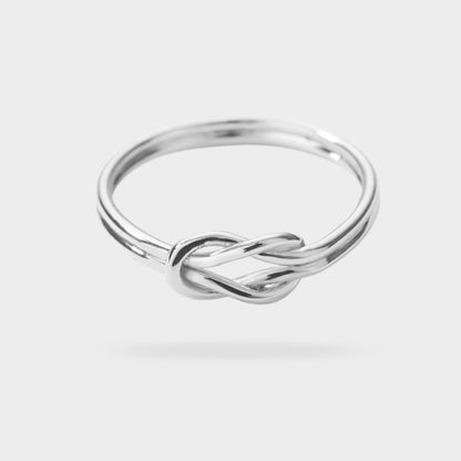 Double Love Knot Ring