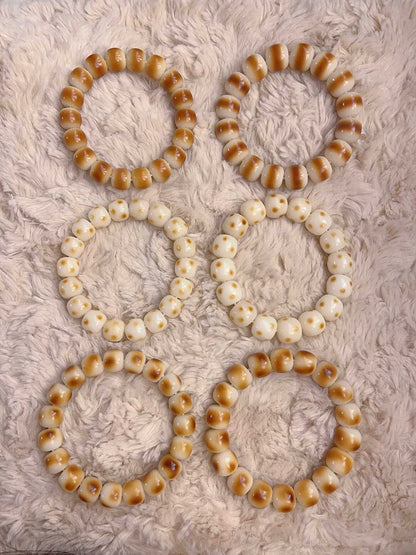 Charcoal Burned Series Bodhi Bracelets - Touch Bling