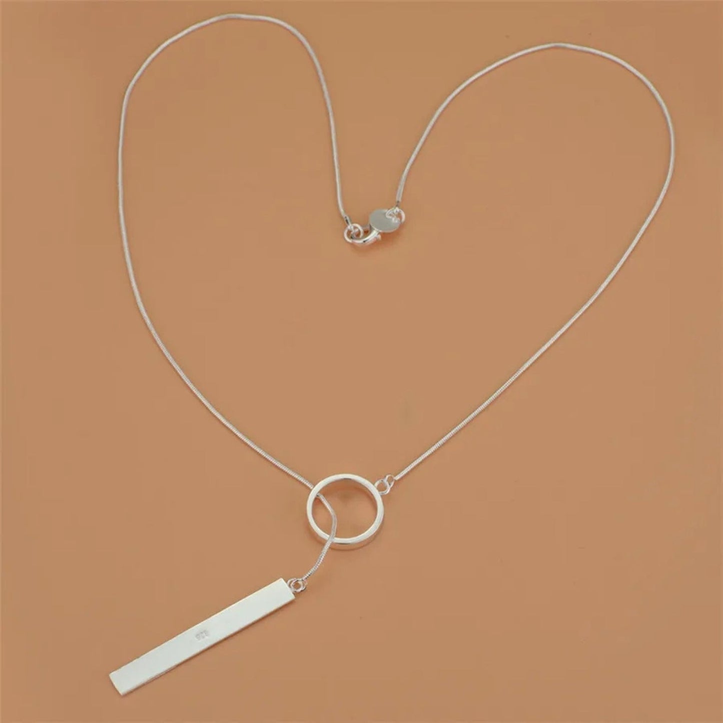 Elegance Duo Pendant Necklace