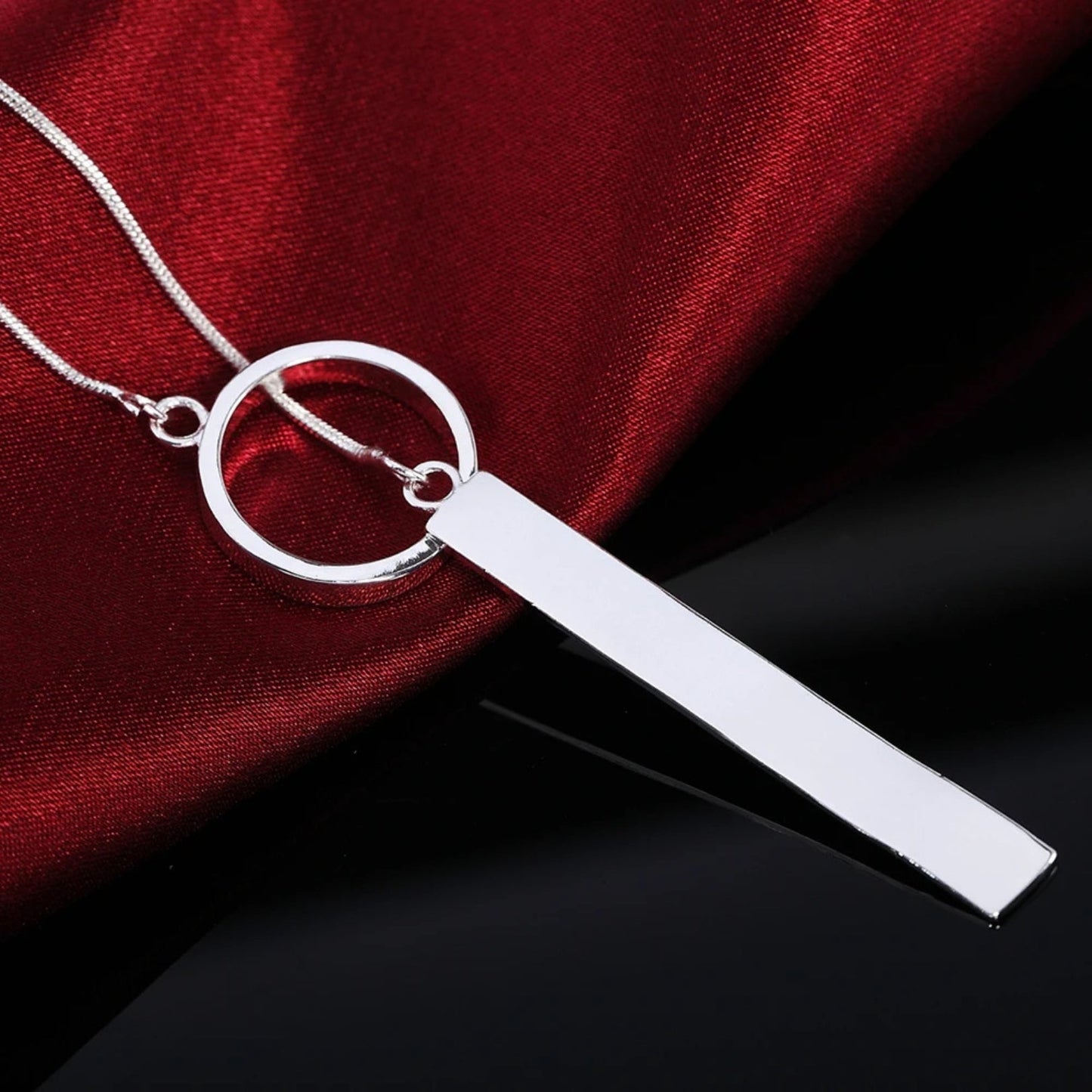 Elegance Duo Pendant Necklace