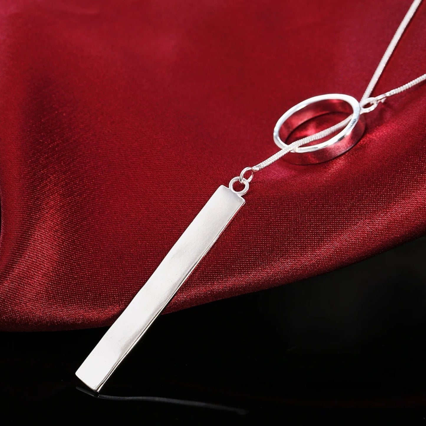 Elegance Duo Pendant Necklace