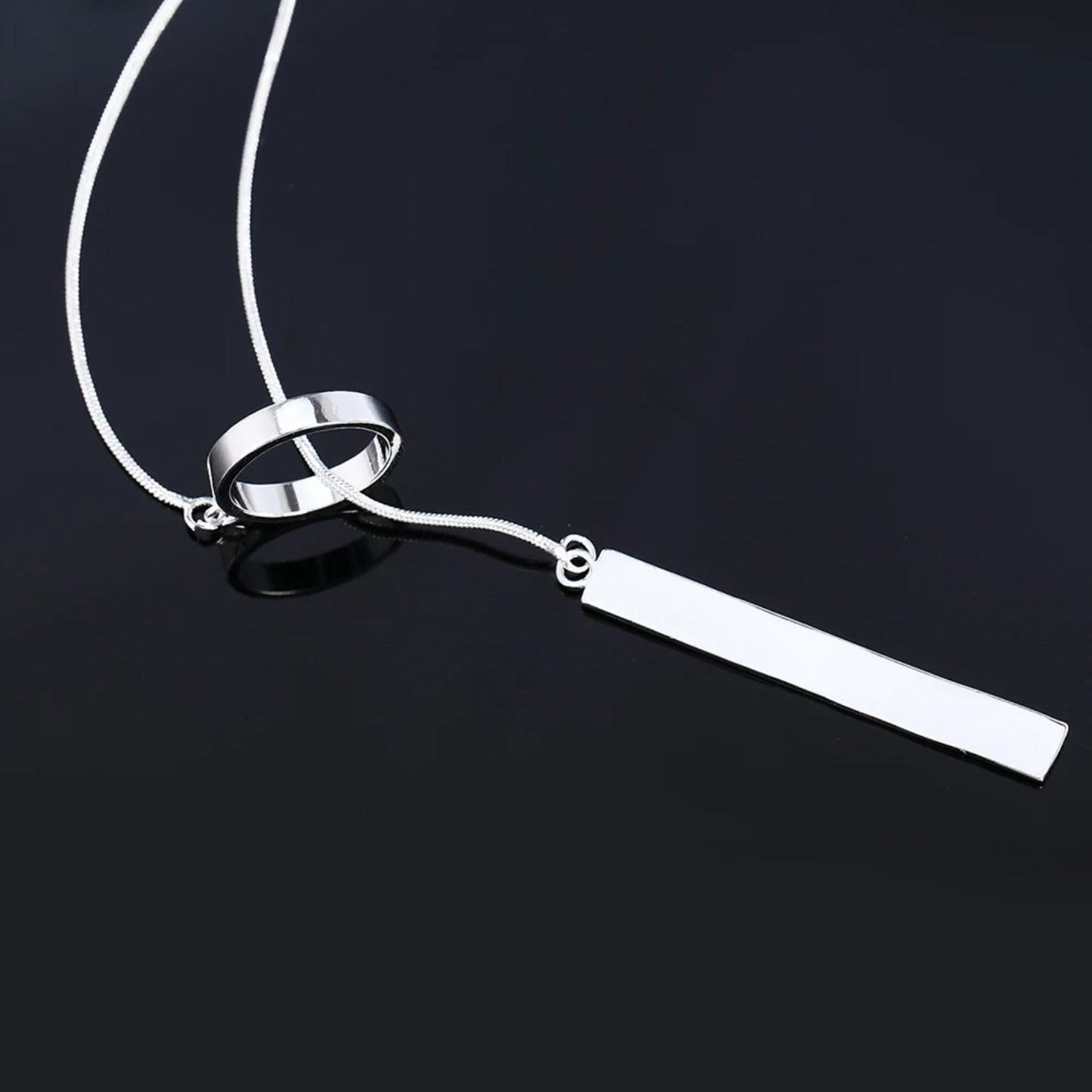 Elegance Duo Pendant Necklace