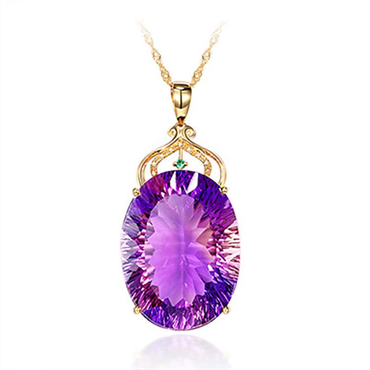 Elegant Amethyst Necklace