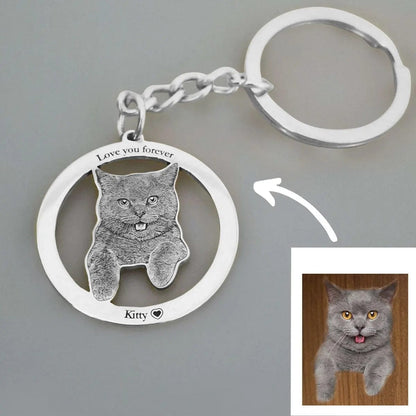 Collar y llavero grabados: añade tu foto 