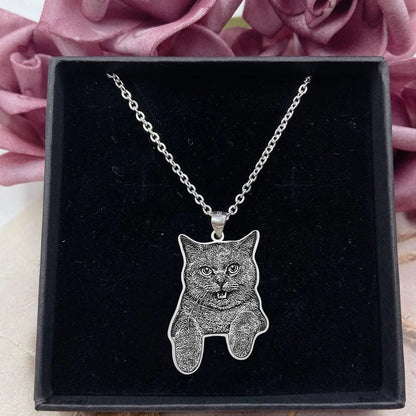 Collar y llavero grabados: añade tu foto 