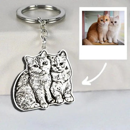 Collar y llavero grabados: añade tu foto 