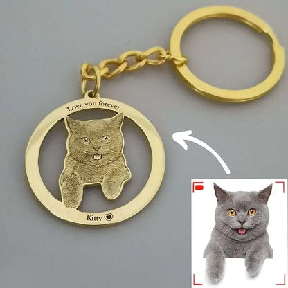 Collar y llavero grabados: añade tu foto 