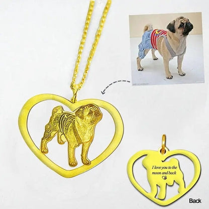 Collar y llavero grabados: añade tu foto 