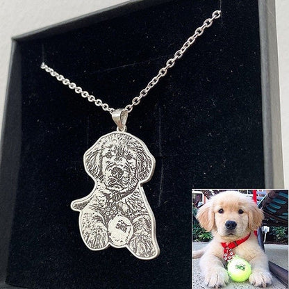 Collar y llavero grabados: añade tu foto 