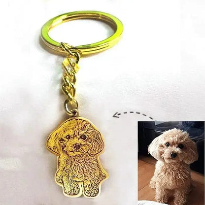 Collar y llavero grabados: añade tu foto 