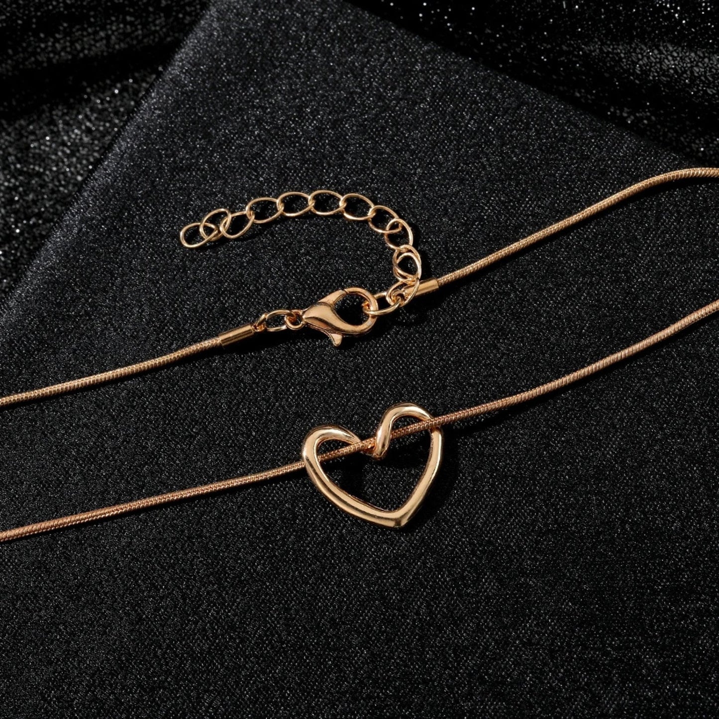 Entwined Heart Pendant Necklace