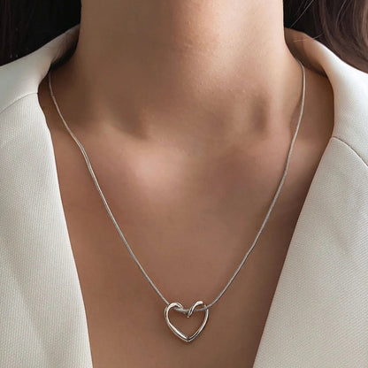 Entwined Heart Pendant Necklace