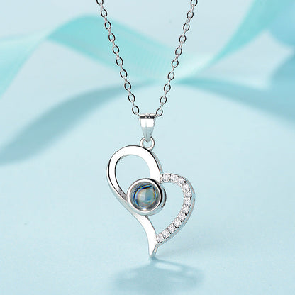Forever In My Heart PhotoProjection Necklace
