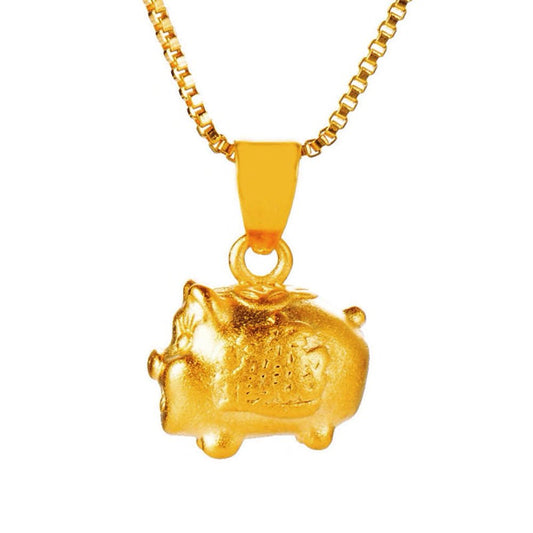 FENG SHUI LUCKY PIG FORTUNE NECKLACE